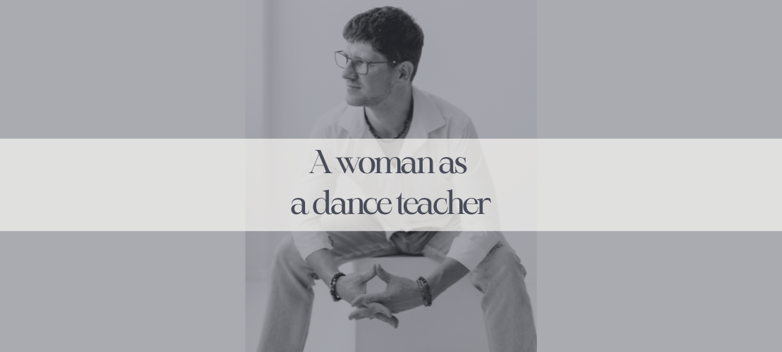 A woman as a dance teacher